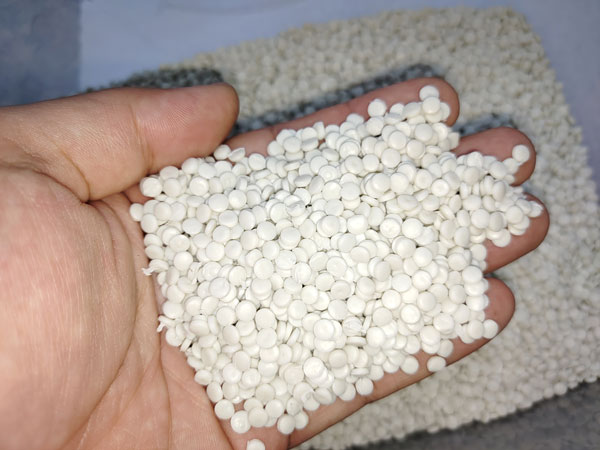 漳州白色HDPE再生塑料颗粒