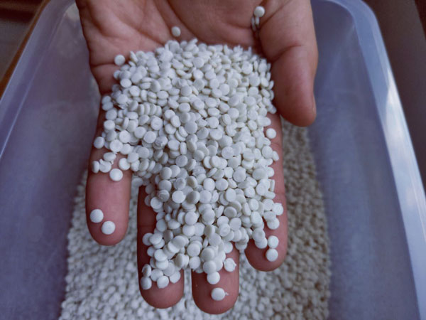 漳州白色高密度聚乙烯HDPE再生颗粒
