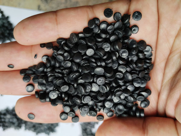 漳州再生塑料HDPE低压管道颗粒